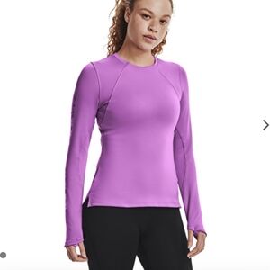 Under Armour Long Sleeve Cold Gear Fitted Sweater Womens Size Medium